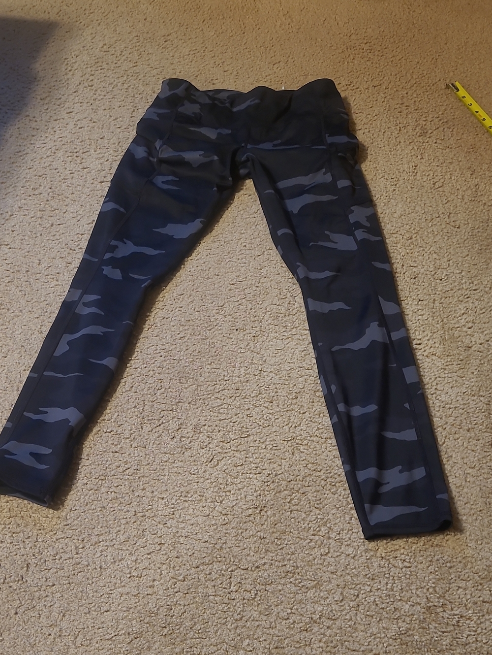 Athleta Lightening Camo Leggings, Sz MT, NWOT